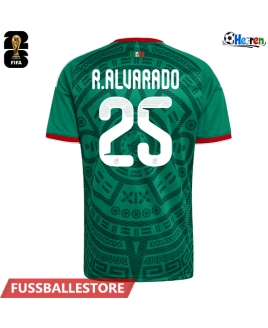 Günstige Mexiko Roberto Alvarado #25 Heimtrikot WM 2026 Kurzarm